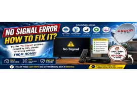 How to Fix a "No Signal" Error? (Step-by-Step Guide)